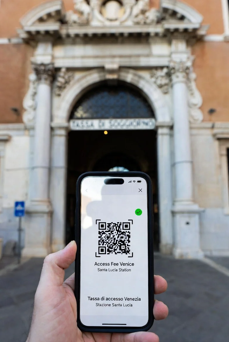 QR-code checks at Venice: digital travel administration is spreading across Europe
